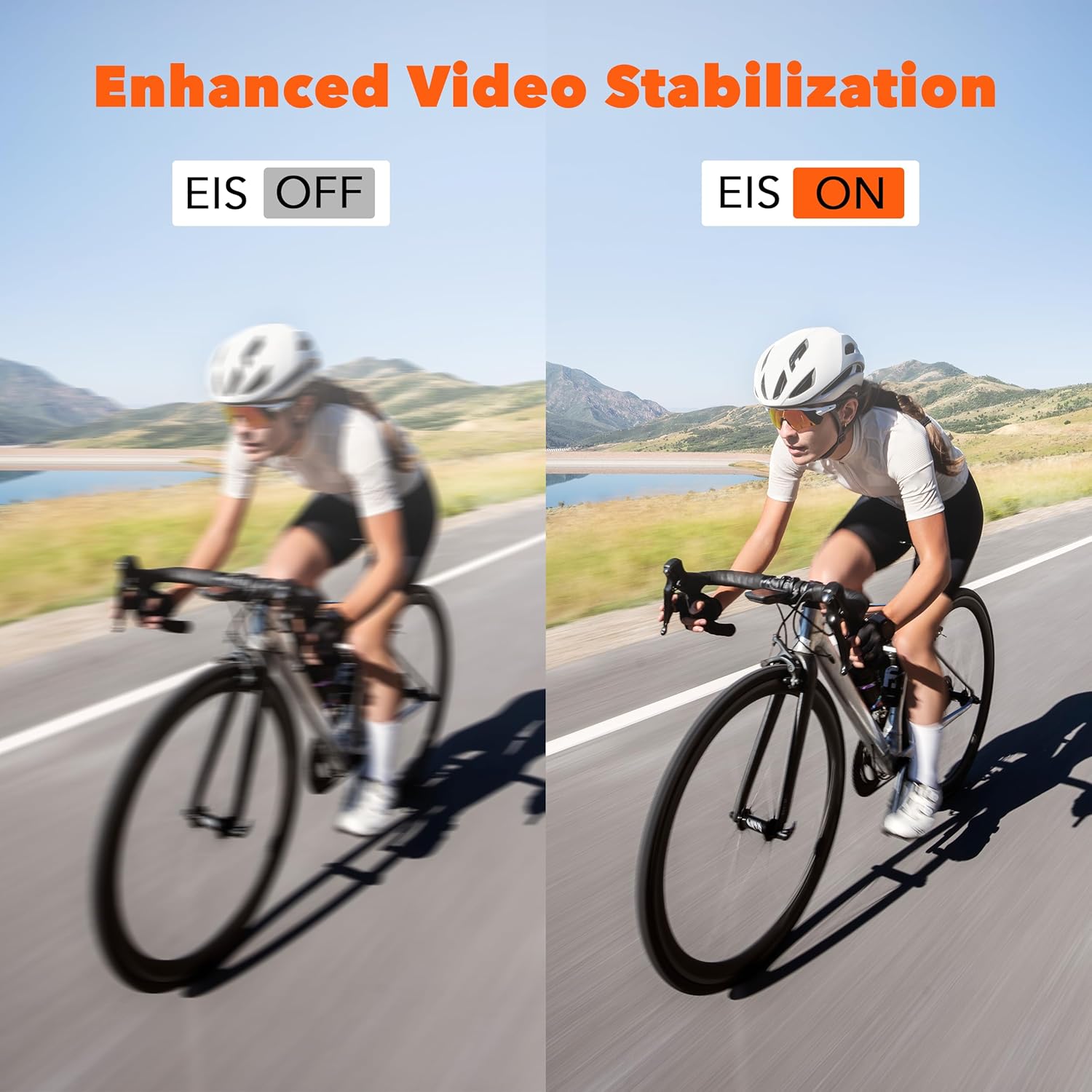 Real 4k30FPS Action Camera Waterproof Dual ColorScreens with WiFi EIS Touch Screen Underwater Sports Camera with External Microphone Remote Control 2X Batteries Eagle i15 ProMax - Image 5